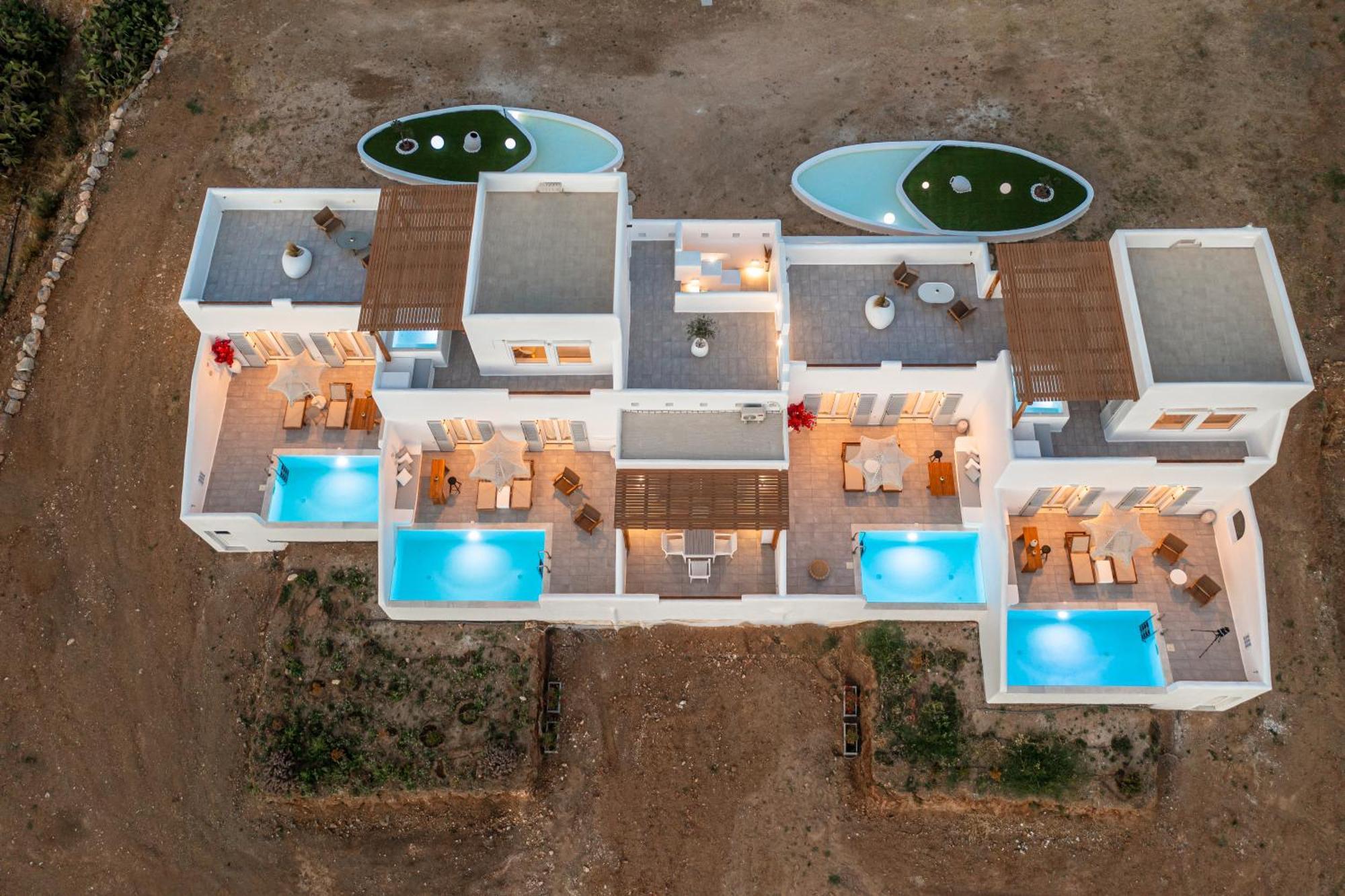 Ariadne'S Crown Luxury Suites With Private Pool Vívlos Exteriör bild