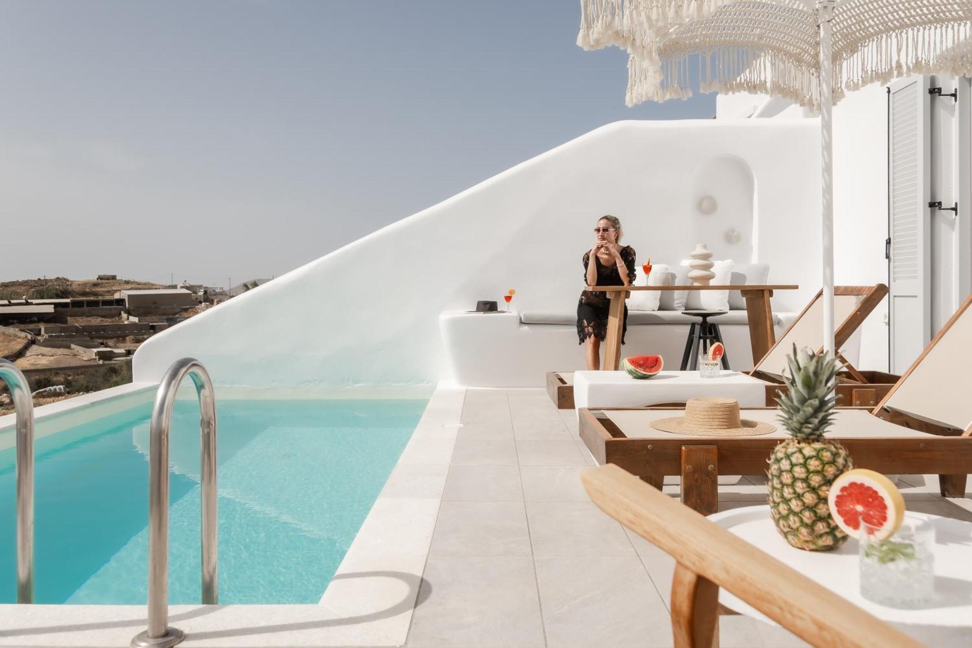 Ariadne'S Crown Luxury Suites With Private Pool Vívlos Exteriör bild